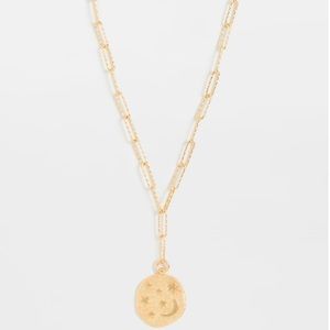 Madewell Gold Moon/Stars Necklace